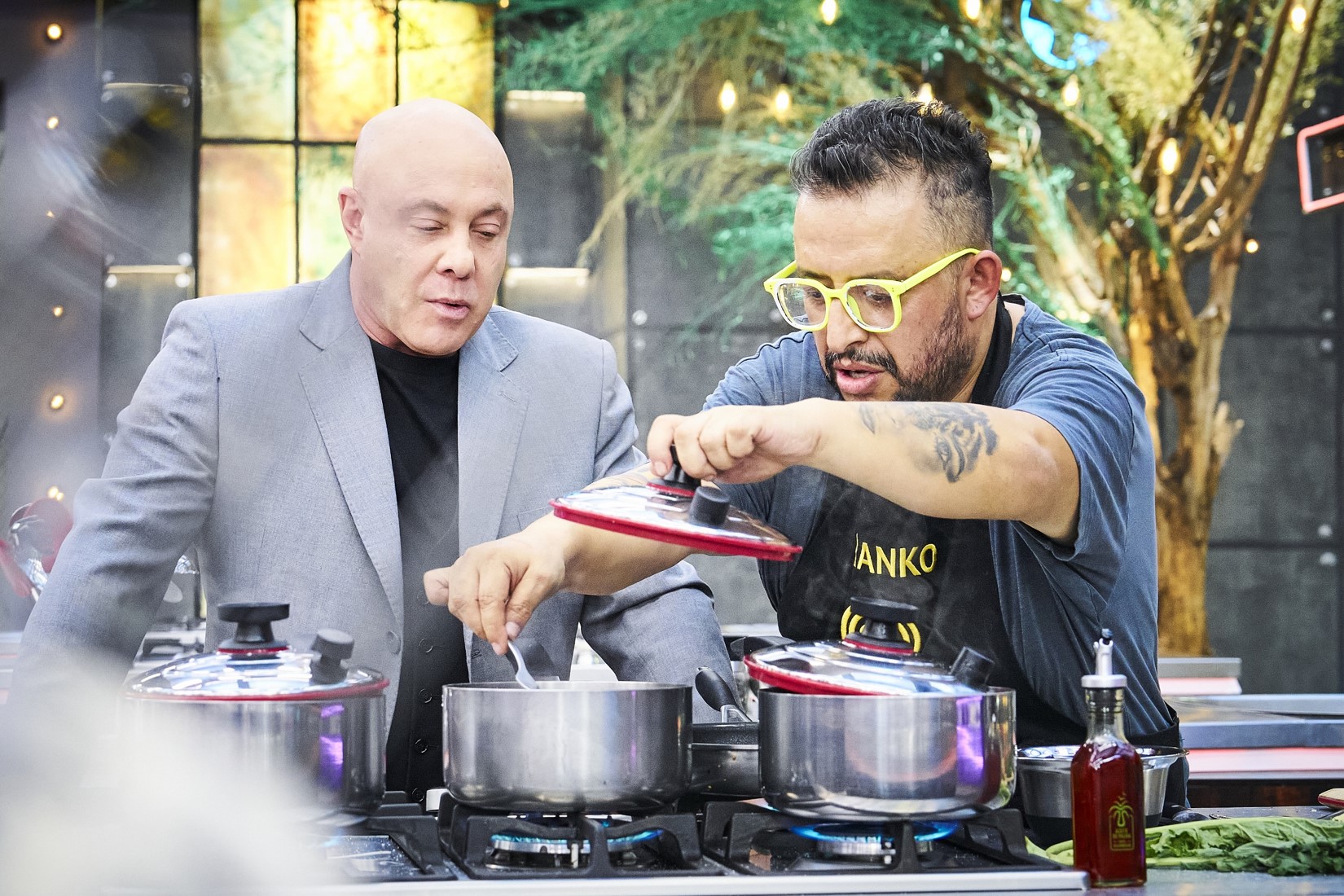 A Franko ni le probaron el plato y él mismo salió de MasterChef Celebrity -